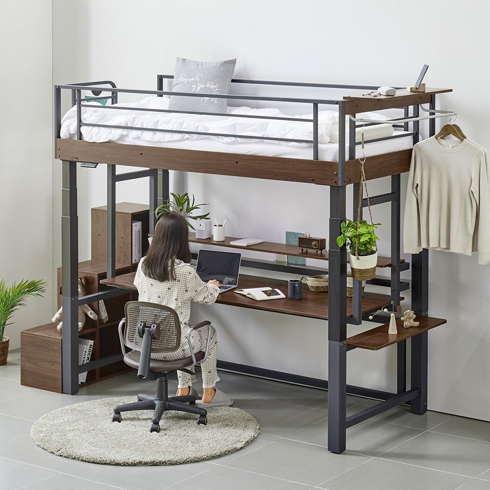 꿈의 공간을 창조하는 퍼니엘 더 미라클 원터치 책상 침대