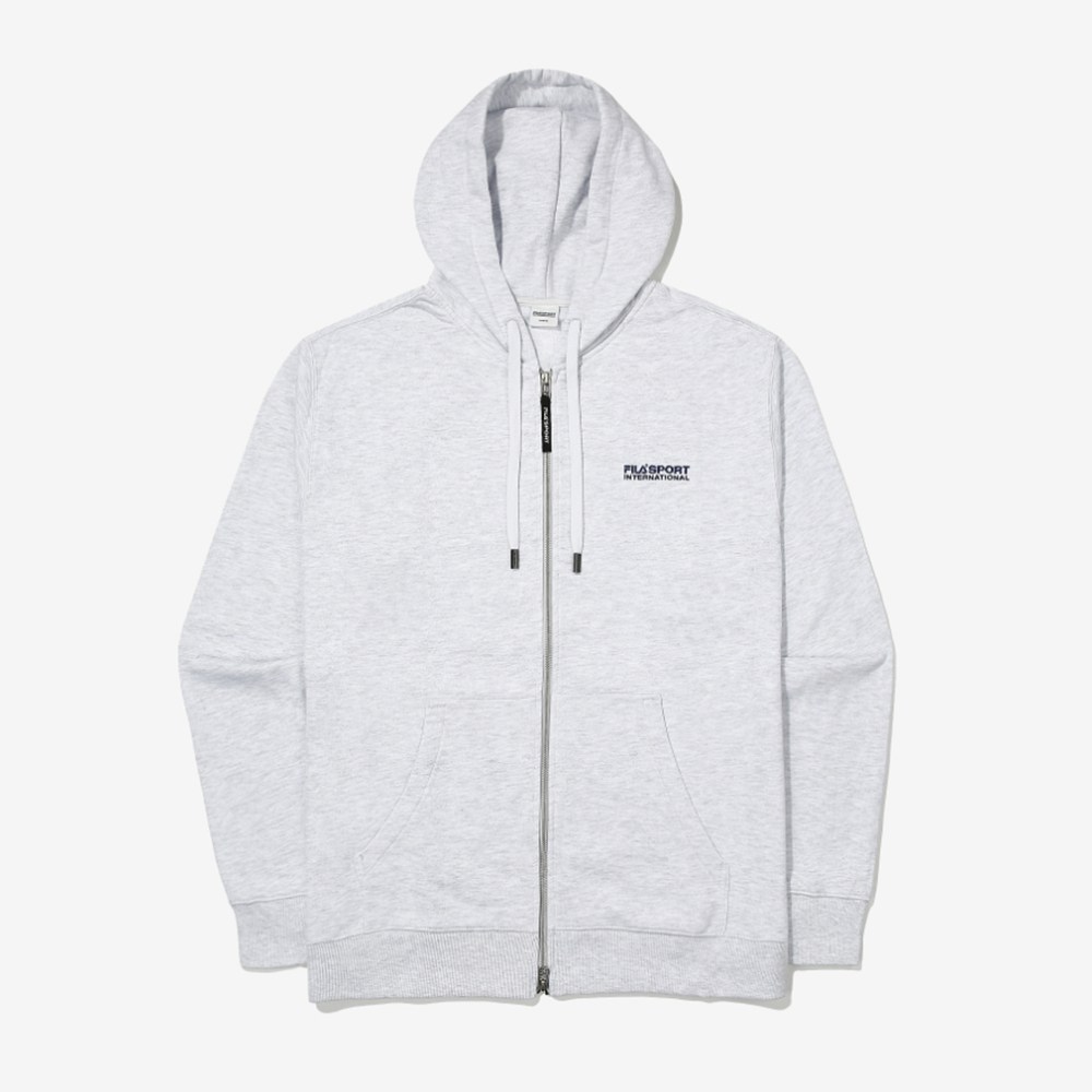 스타일과 편안함을 동시에, 휠라 루즈핏 지퍼포켓 후드집업으로 완성하세요.