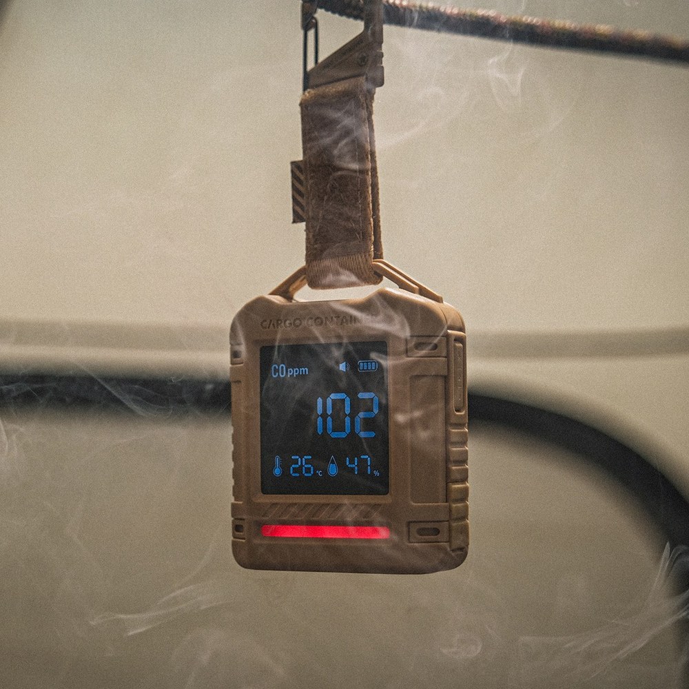 카고컨테이너 일산화탄소경보기: 캠핑에서의 안전과 안심