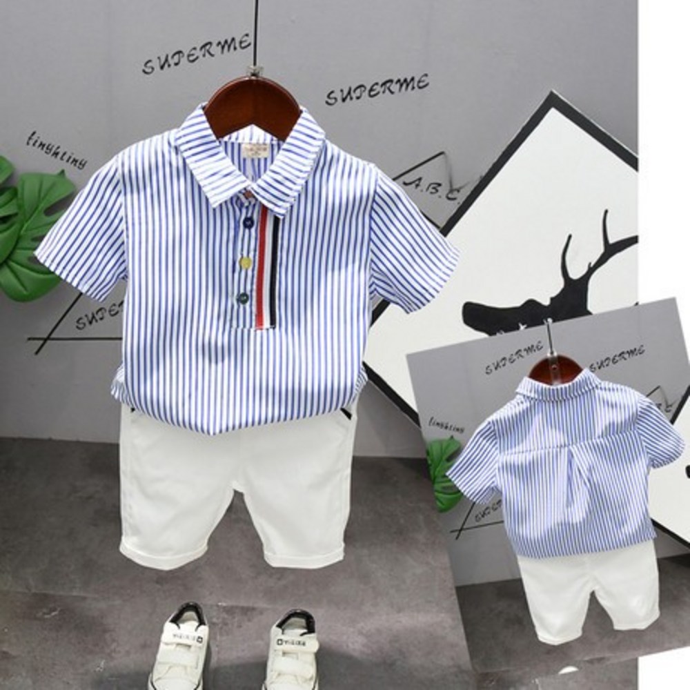 쪼꼬미샵 런던보이 여름정장세트로 시원하고 세련된 우리 아이 여름 스타일 완성!