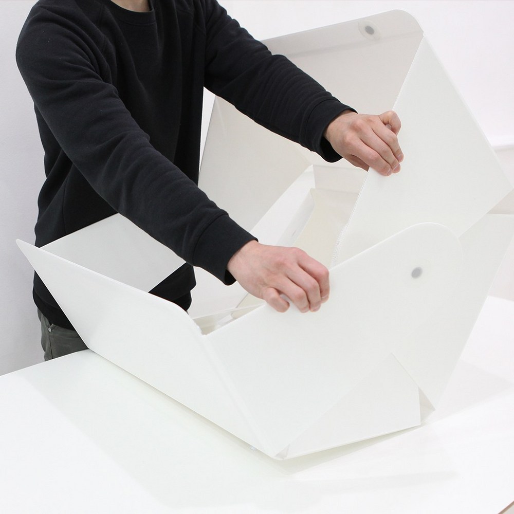 손바닥에 들어맞는 전문 촬영실