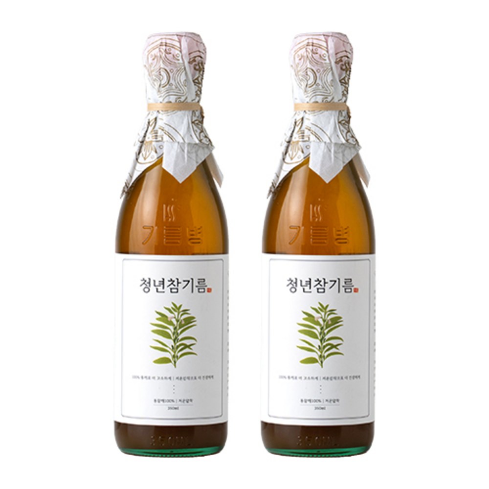 저온압착 청년 참기름의 매력 청년참기름