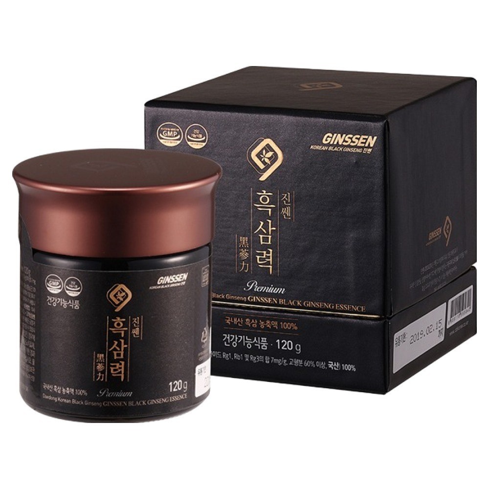 진쎈 흑삼력 농축액, 1개, 120g