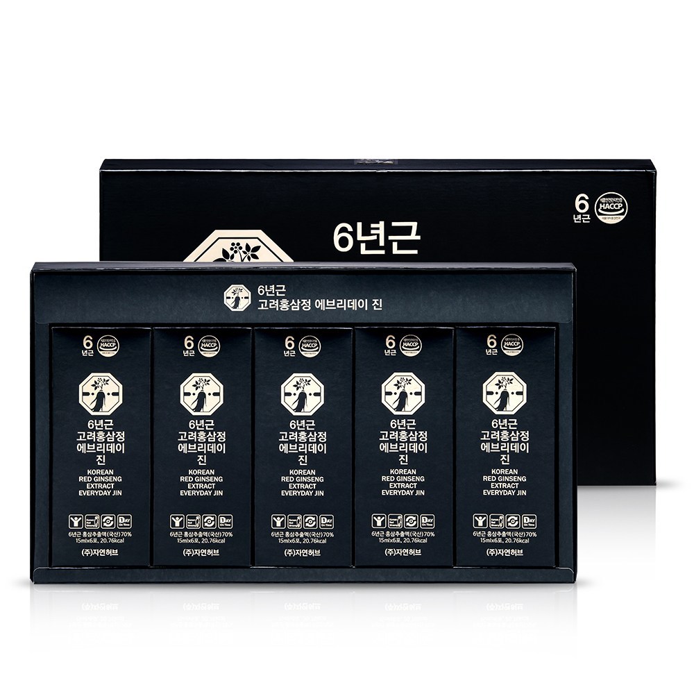 활력 넘치는 일상을 위한 선택, 6년근 고려홍삼정스틱 천종산삼배양근