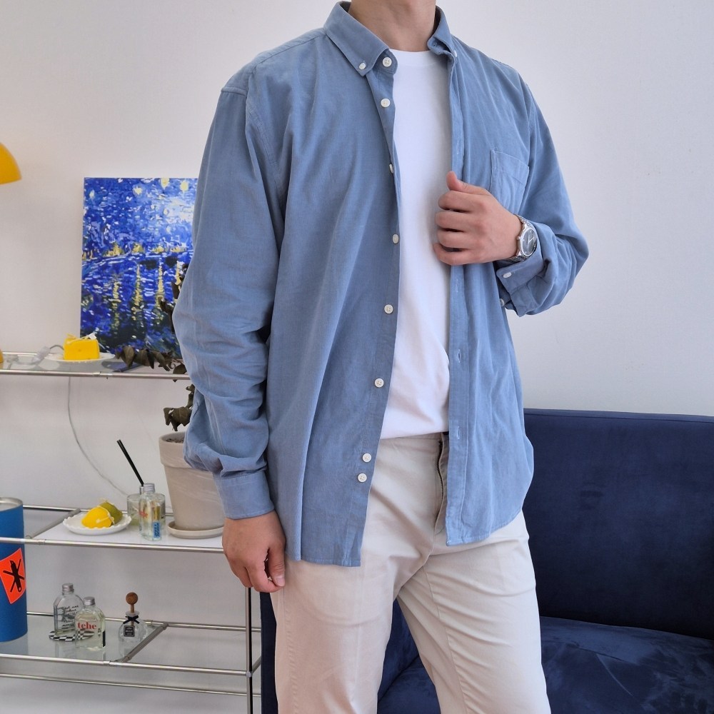 따뜻함과 스타일을 모두 갖춘 스타일리브 코듀로이 셔츠, 지금 바로 만나보세요!