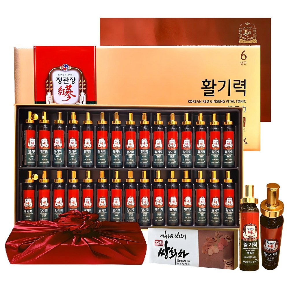 활력 넘치는 하루, 정관장 홍삼정 활기력으로 시작하세요!