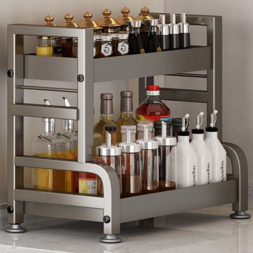 Homi Zon 양념통 정리함으로 주방을 효율적이고 아름다운 공간으로!