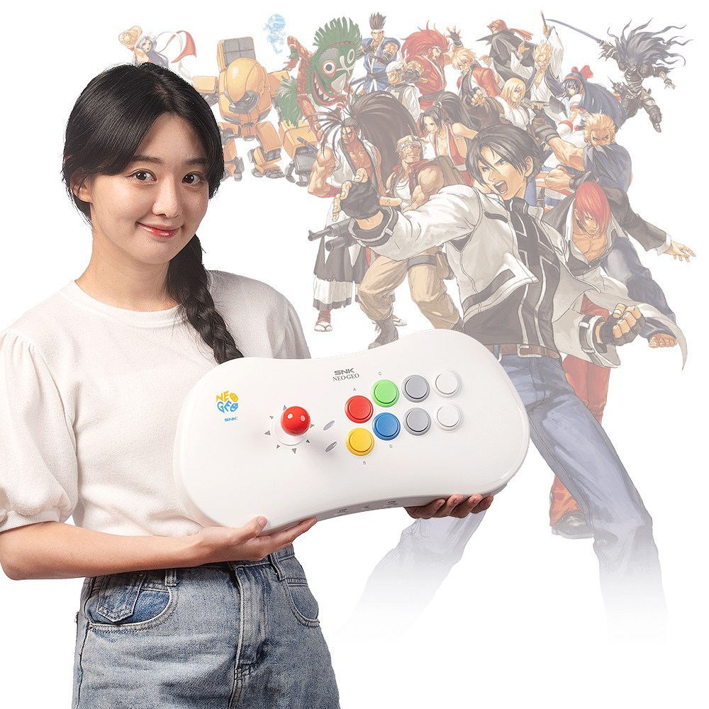 SNK 네오지오 아케이드 스틱 프로: 집에서의 아케이드 게임 전설