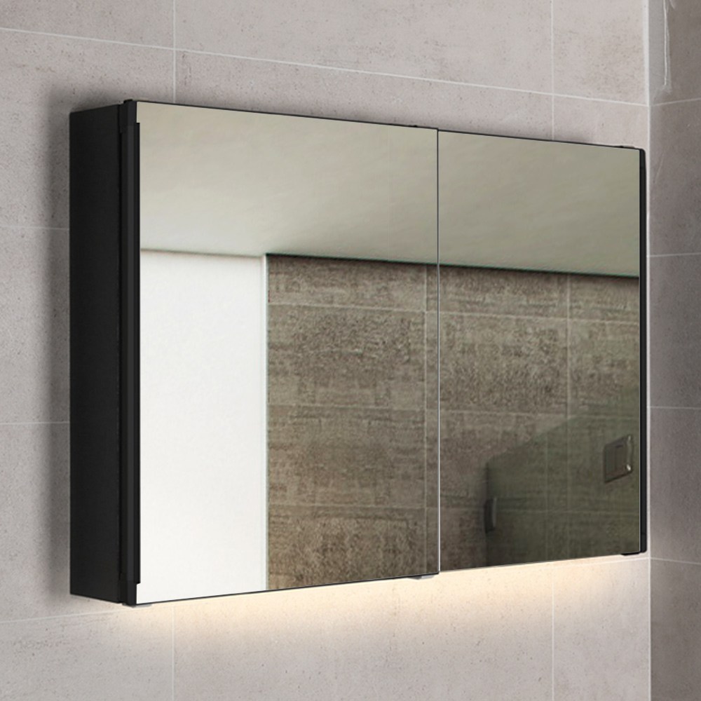 욕실의 공간 효율성 극대화: 욕실 댐퍼 슬라이드장 거울 수납장