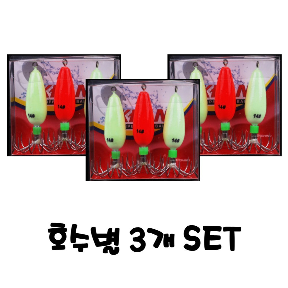 K3F 쭈왕봉돌로 쭈꾸미, 문어, 갑오징어 낚시를 더욱 쉽고 풍성하게!