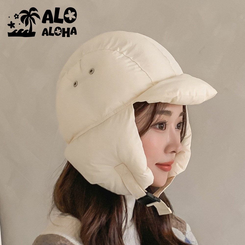 혹한에도 스타일을 잃지 않는 따뜻함, 알로알로하 겨울 방한 패딩모자!