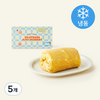 빌리엔젤 커스터드 바닐라 수건 케이크 (냉동), 130g, 5개