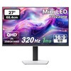 한성컴퓨터 QHD Fast IPS QD Mini LED 320Hz 게이밍 모니터 화이트, 68.4cm, TFG27Q32PM1152ZMW(무결점)