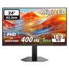 한성컴퓨터 FHD Fast IPS Mini LED 400Hz 게이밍 모니터, 62.2cm, TFG24F40PMB(일반)