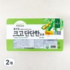 풀무원 크고 단단한 두부, 1kg, 2개