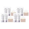 달바 워터풀 톤업 선크림 퍼플 SPF50+ PA++++ 50ml x 2p + 세럼 클렌저 3ml x 3p 세트, 4개