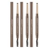 미샤 퍼펙트 스타일러 아이브로우 오토펜슬 0.15g, 브라운, 3개
