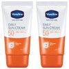 바세린 데일리 선크림 SPF50+ PA+++, 50ml, 2개