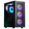 주연테크 2025 카운터 D4 라이젠5 라이젠 9000 시리즈 라데온 RX 9070 XT, 블랙, 16GB, 512GB, WIN11 Home, D496X97XTW-B