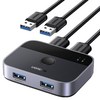 유그린 USB 3.0 2대2 스위치 선택기 CM757, 혼합색상, 1개