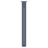 Apple 정품 애플워치 오션 밴드, 앵커 블루 / 내추럴 티타늄, 49mm, Extension, 1개