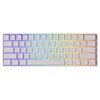 AKKO MONSGEEK HE 기계식 무선 키보드, 화이트, FUN60 Max, 마그네틱축(자석축)