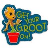 디즈니스토어 가디언즈 오브 갤럭시 그루트 GET YOUR GROOT ON 뱃지1000021660