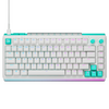 로지텍 유선 로지텍G G512 X 75 래피드 트리거 게이밍 텐키리스 키보드, 화이트, 920-013966, 갈축