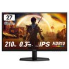 AOC QHD 알파스캔 게이밍 210 FAST IPS 지싱크 Ai HDR 무결점 모니터, 68.5cm, Q27G40HE