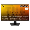 에이수스 QHD TUF GAMING 250Hz 게이밍 모니터, 68.58cm, VG27AQME5F