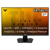 에이수스 QHD TUF GAMING 220Hz 게이밍 모니터, 68.58cm, VG27AQ5F