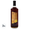 네이쳐티 위스키향 시럽, 3개, 1L