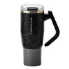 오슬로 리볼브 G 회전 핸들 텀블러, 도트블랙, 950ml, 1개