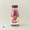 아임리얼 스트로베리 주스, 190ml, 2개