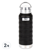 오슬로 아웃백 텀블러, 블랙, 700ml, 2개