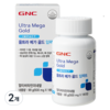 GNC 울트라 메가 골드 임팩트 90g, 180정, 2개