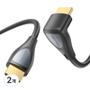 벤션 90도 HDMI V2.0 모니터 케이블, 2개, 1m