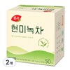 동서 현미녹차, 1.5g, 50개입, 2개