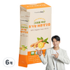 트리밀데이즈 그대로 짜낸 유기농 레몬생강즙 15p, 225g, 6개