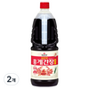 몽고간장 깊은맛 홍게간장 소스, 2개, 1.8L