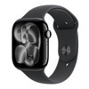 Apple 2025 애플워치 시리즈 11, 제트 블랙, 46mm, GPS+Cellular, 알루미늄,제트 블랙/블랙 스포츠 밴드, S/M