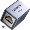 유그린 10Gbps 랜연장 젠더 키스톤 잭 커플러 RJ45, 혼합색상, 6개, 43mm