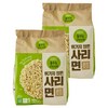 풀무원 자연건면 튀기지 않는 사리면 92g, 10개