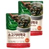 비비고 소고기 미역국, 500g, 2개