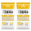 몽고식품 구포국수 소면, 900g, 2개