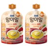 맘마밀 안심 이유식 퓨레 6개월부터, 100g, 2개, 혼합맛(사과/고구마)