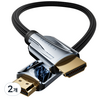 벤션 울트라 8K 48기가비트 프리미엄 HDMI V2.1 모니터케이블, 2개, 1.5m