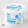 덴마크 떠먹는 요거트 포스트 바이오틱스 플레인, 450g, 1개입, 2개