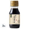 신앙촌 양조 생명물 간장, 120ml, 3개