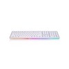 한성컴퓨터 TFG ARF 게이트론 RGB 게이밍 LP 유선 광축키보드 청축, 화이트, 일반형